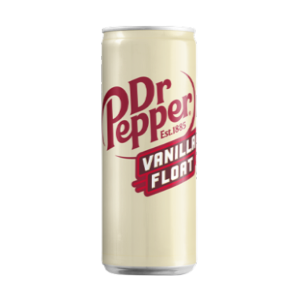 Dr Pepper Vanilla Float EU - Bevanda analcolica gusto ciliegia e vaniglia [330ml]
