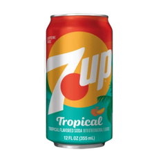 7 UP Tropical (USA) - Bevanda analcolica alla frutta tropicale [355ml]