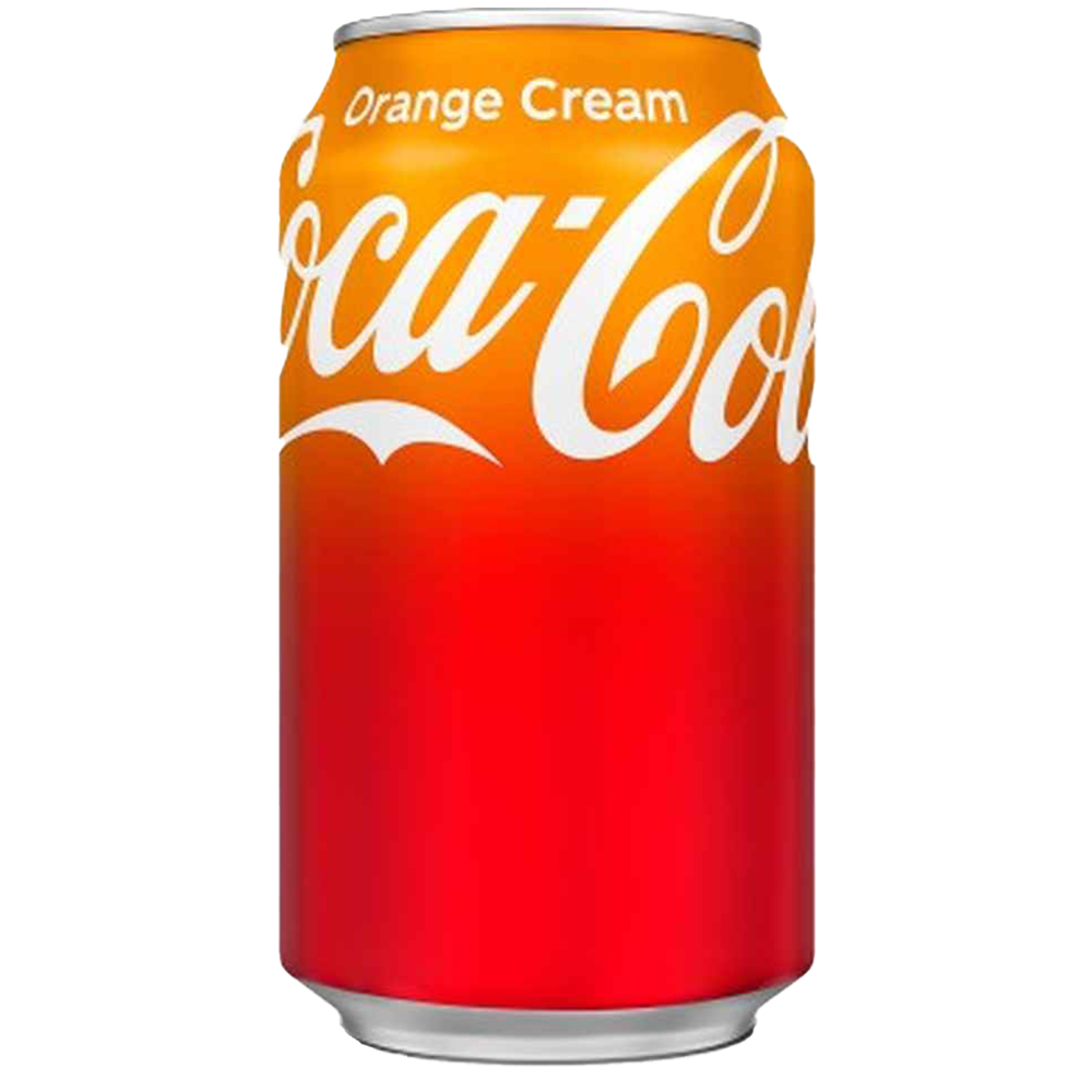 Coca - Cola Orange Cream - Coca Cola gusto Arancia e Vanilla (330ml)