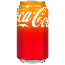 Coca - Cola Orange Cream - Coca Cola gusto Arancia e Vanilla (330ml)