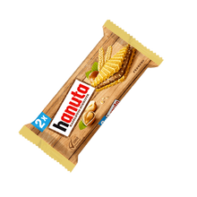 Hanuta Wafer - Cialde di Wafer croccante con ripieno alla Nocciola