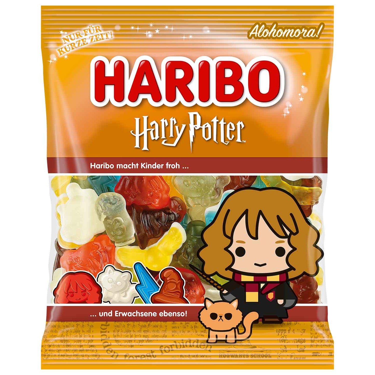 Haribo  Harry Potter Hermione Granger  - Caramelle Gommose Fruttate a tema Harry Potter LeviOsa