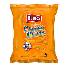 Herr's Baked Cheese Curls (USA) - Puffetti al formaggio [113g]
