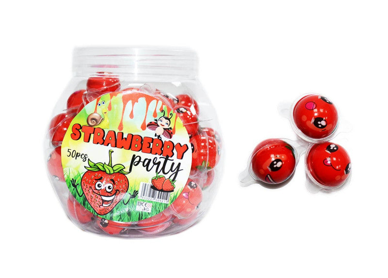 PF Strawberry Party Jelly Candy (50pc - 500g)