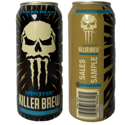Monster Energy Java Killer Brew Mean Bean Sales Sample [#B3] 