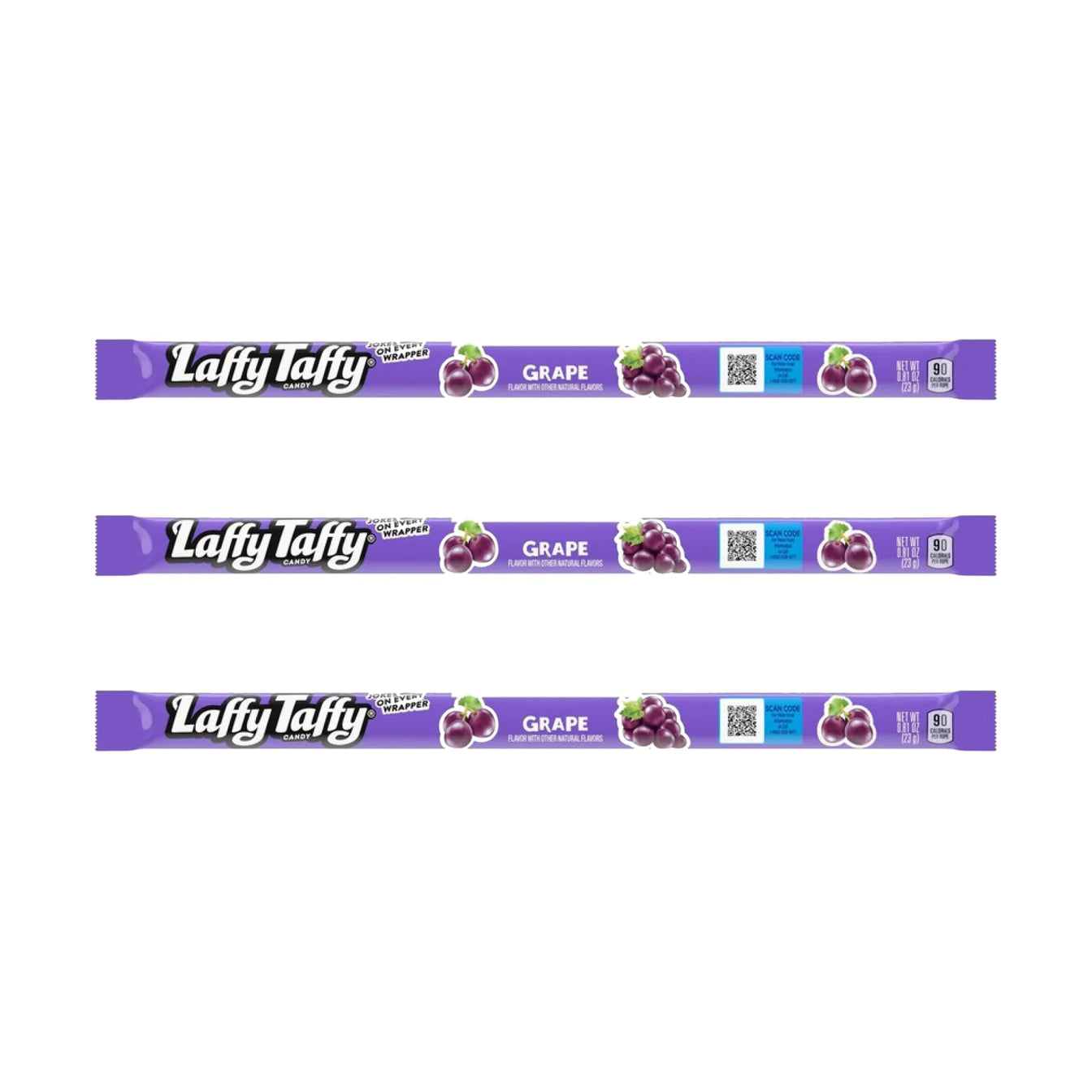 Laffy Taffy Grape USA -. Caramella morbida gusto uva (23g)