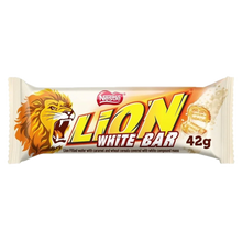 Lion White - Wafer bar covered in white chocolate and caramel (40g)