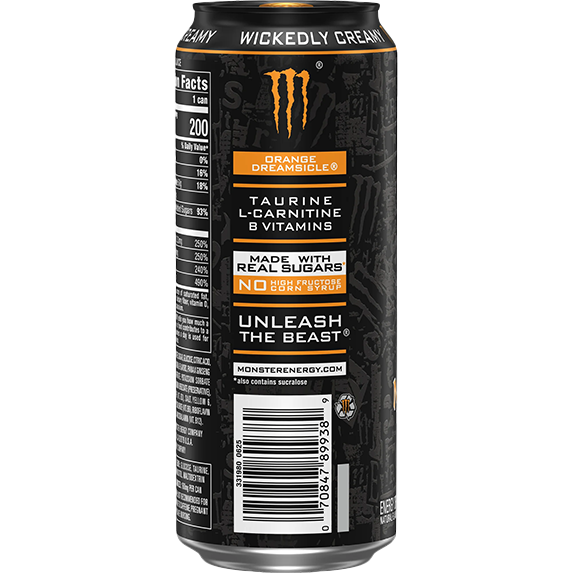 2026 Monster Energy Orange Dreamsicle [473ml]