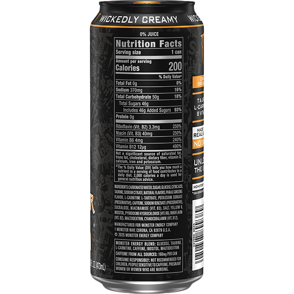 2026 Monster Energy Orange Dreamsicle [473ml]