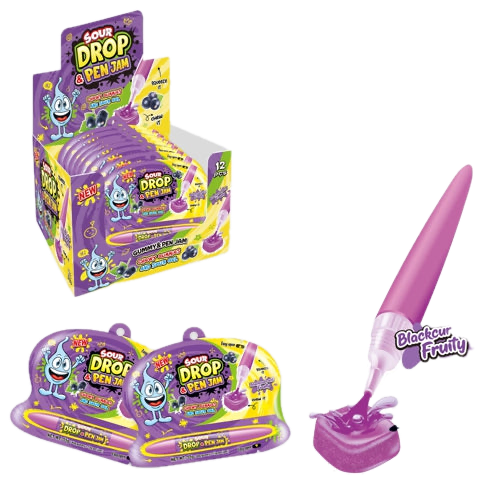* Blackcurrant Sour Drop Pen Jam (12pc - 660g)