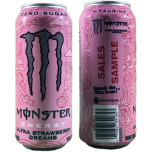 Monster Energy Ultra Strawberry Dreams Sales Sample [#A2] 
