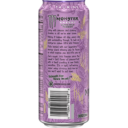 2026 Monster Energy Ultra Wild Passion [473ml]