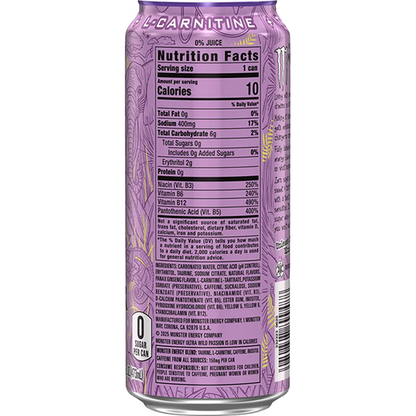 2026 Monster Energy Ultra Wild Passion [473ml]